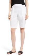 Women's Eileen Fisher Organic Linen City Shorts - White