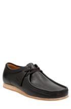 Men's Clarks Wallabee Step Moc Toe Lace-up Shoe M - Black