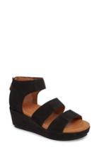 Women's Gentle Souls Milena Wedge Sandal M - Black