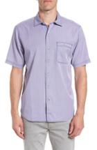 Men's Tommy Bahama Twilly Check Sport Shirt, Size - Purple
