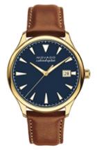 Men's Movado Heritage Calendoplan Leather Strap Watch, 42mm