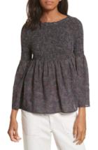 Women's La Vie Rebecca Taylor Darcie Smock Top - Black