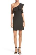 Women's Elizabeth And James Jerard Ruffle One-shoulder Dress