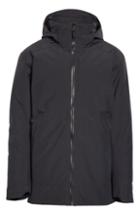 Men's Arc'teryx Camosun Weatherproof Insulated Parka With Removable Hood - Black