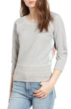 Women's Current/elliott The Dallas Sweatshirt - Grey