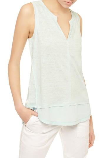 Women's Sanctuary City Linen Knit Tank - Blue