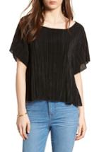 Women's Madewell Micropleat Top - Black