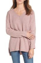 Women's Dreamers By Debut Exposed Seam Tunic Sweater - Pink