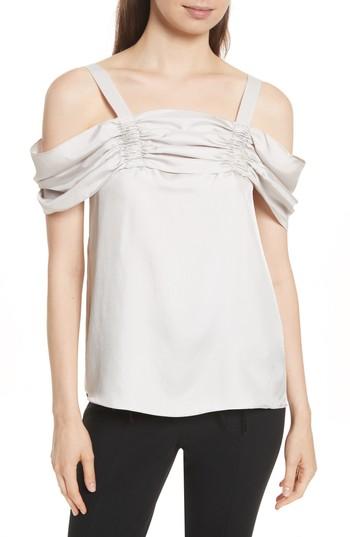 Women's Tibi Mendini Twill Camisole - Grey