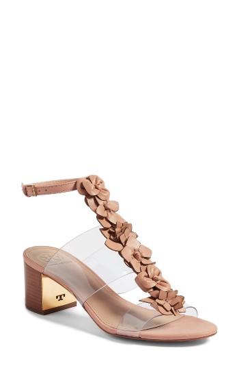 Women's Tory Burch Blossom Sandal M - Beige
