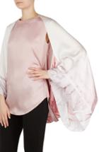 Women's Ted Baker London Angel Falls Silk Cape Scarf