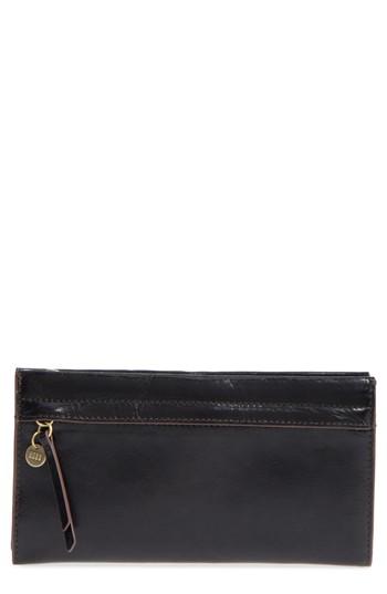 Women's Hobo Rubia Continental Wallet - Black