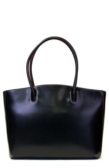 Lodis 'audrey - Milano' Leather Computer Tote - Black