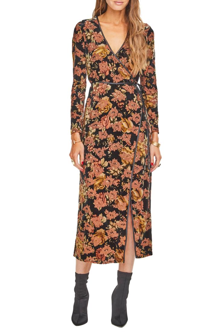Women's Veronica Beard Rowe Asymmetrical Button Dress - Blue