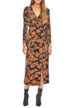 Women's Veronica Beard Rowe Asymmetrical Button Dress - Blue