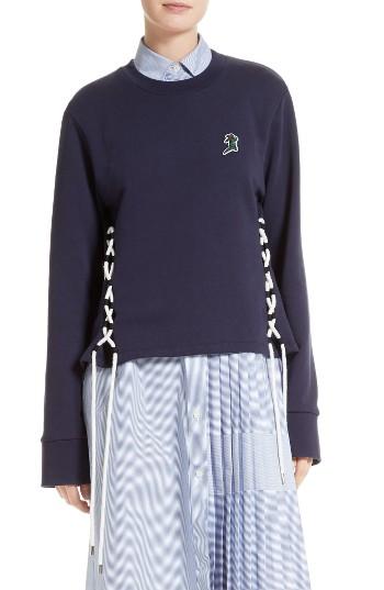 Women's Public School Leighton Lace-up Sweatshirt