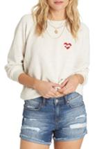 Women's Billabong Coast Ryder Sweatshirt - Blue