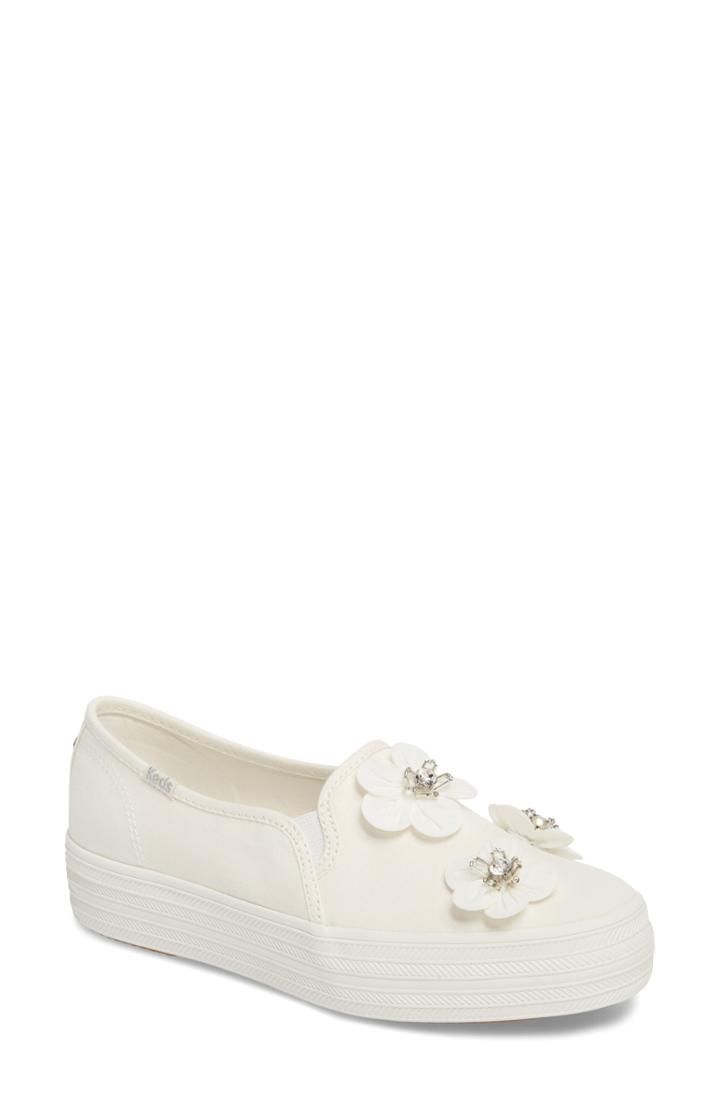 Women's Keds For Kate Spade New York Triple Decker Slip-on Platform Sneaker