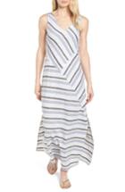 Women's Caslon Stripe A-line Maxi Dress - Blue