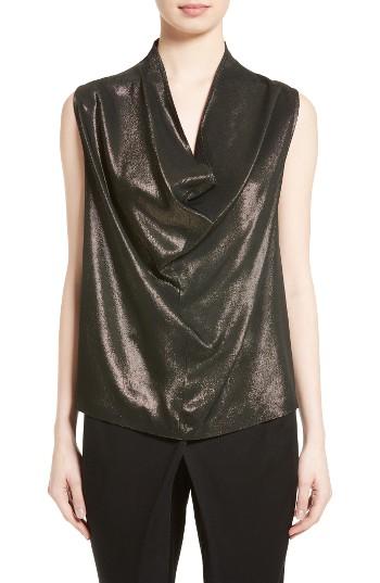Women's Zero + Maria Cornejo Joss Shine Drape Top
