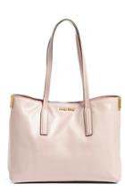 Miu Miu Small Calfskin Leather Shopper -