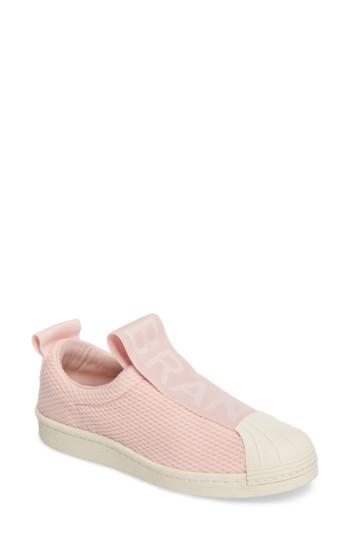 Women's Adidas Superstar Slip-on Sneaker .5 Women's / 6.5 Men's M - Pink