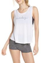 Women's Beyond Yoga Sundaze Twisted Tank - White