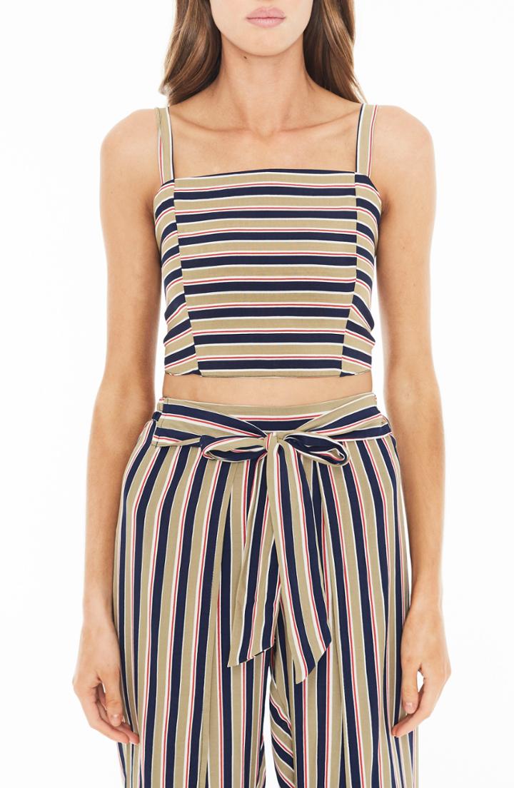 Women's Obey Int. Icon Crop Tee - Orange