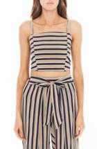 Women's Obey Int. Icon Crop Tee - Orange
