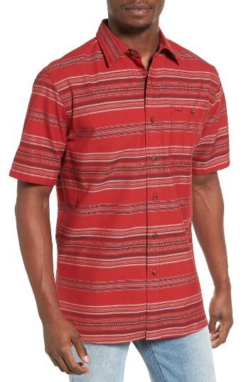 Men's Pendleton Kay Street Woven Shirt - Orange