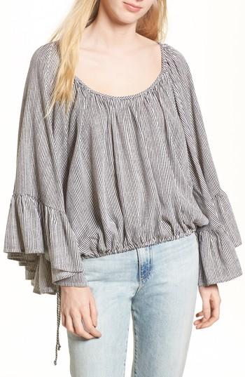 Women's Love Like Summer X Billabong More Love Ruffle Sleeve Top - Ivory