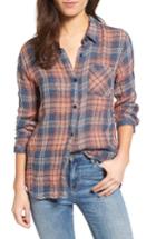 Women's Rails Jerrah Metallic Cotton Plaid Shirt