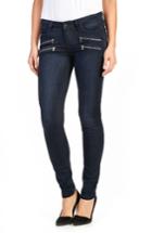 Women's Paige Transcend - Edgemont Zip Pocket Ultra Skinny Jeans
