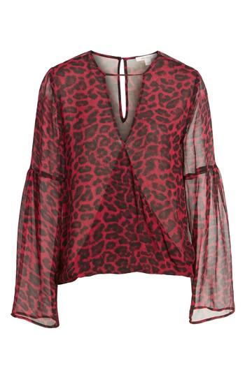 Women's Ella Moss Tigris Print Silk Shirt