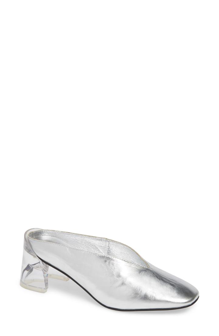 Women's Jeffrey Campbell Razia-lh Mule .5 M - Metallic