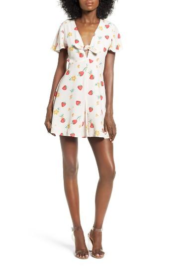 Women's Privacy Please Dixie Print Minidress