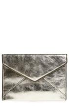Rebecca Minkoff 'leo' Envelope Clutch - Ivory