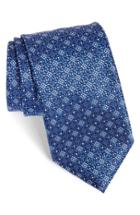 Men's Canali Floral Silk Tie