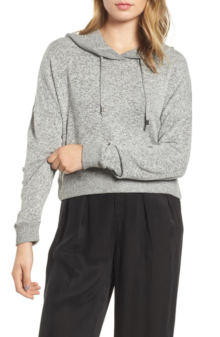 Women's Rails Murray Hooded Tee - Grey