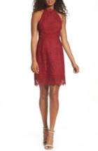 Women's Bb Dakota Cherie Lace Sheath Dress - Red