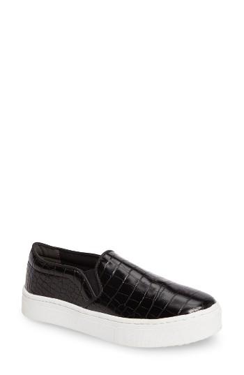 Women's Sam Edelman Lacey Slip-on Platform Sneaker M - Black