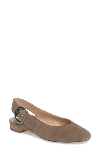 Women's Sole Society Topanga Slingback Flat .5 M - Grey