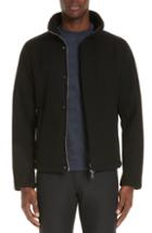 Men's Emporio Armani Broadcloth Down Jacket Us / 50 Eu R - Black