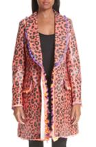 Women's Comme Des Garcons Animal Print Jacket - Red