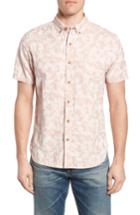 Men's Nifty Genius Truman Slim Fit Short Sleeve Sport Shirt - Pink