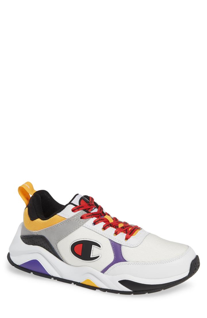 Men's Champion 93eighteen Sp Block Sneaker .5 M - White