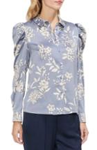 Women's Vince Camuto Gathered Detail Cape Blouse