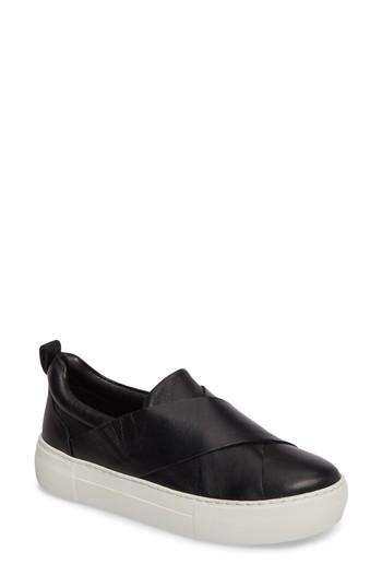 Women's Jslides Alec Slip-on Sneaker M - Black