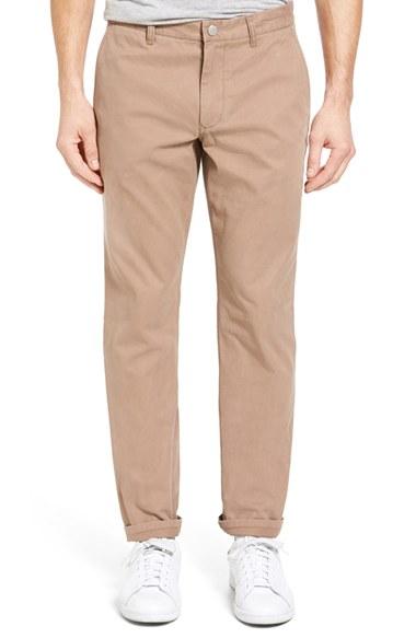 Men's Bonobos Straight Fit Washed Chinos X 30 - Beige