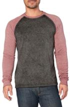 Men's Threads For Thought Washed Raglan Sleeve Sweatshirt - Black